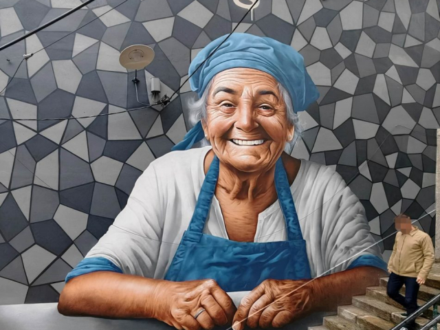 MrDheo - "D.Rosa" - Porto 2023 (arte urbana/street art/graffiti/mural)