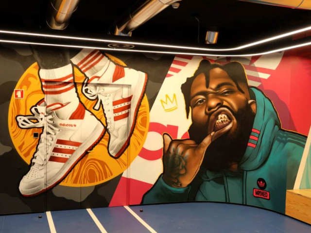 MrDheo - Adidas Headquarters - Porto 2021(arte urbana/street art/graffiti/mural)