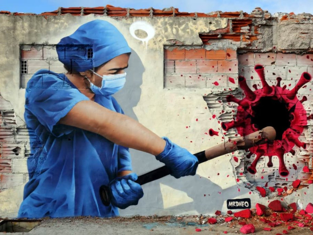 MrDheo - "Angels On Earth" - Gaia 2020 (arte urbana/street art/graffiti/mural)