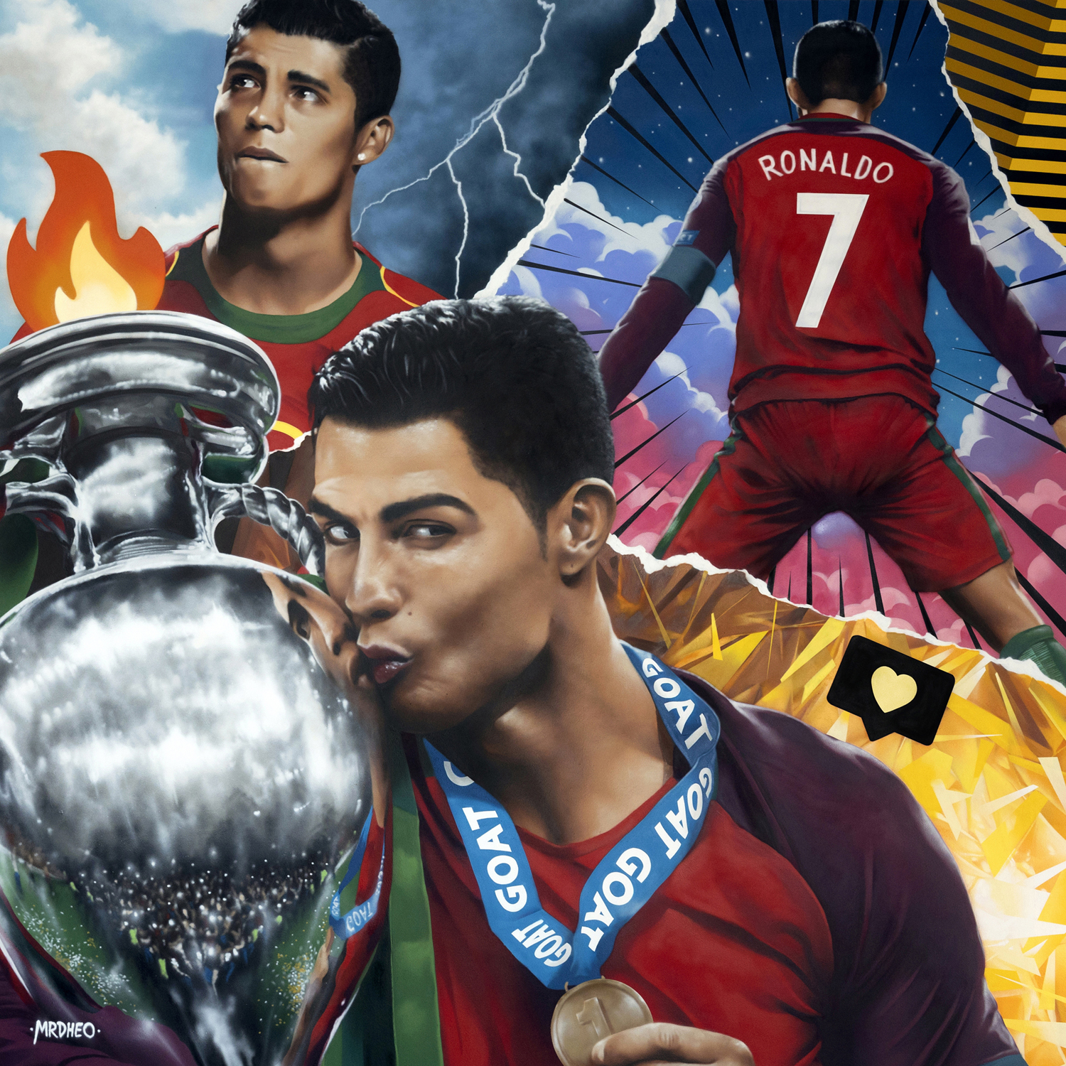 MrDheo x Binance x Cristiano Ronaldo